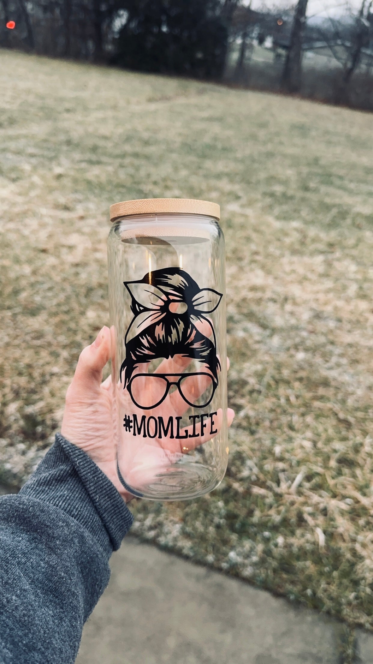 20oz #Momlife Libbey