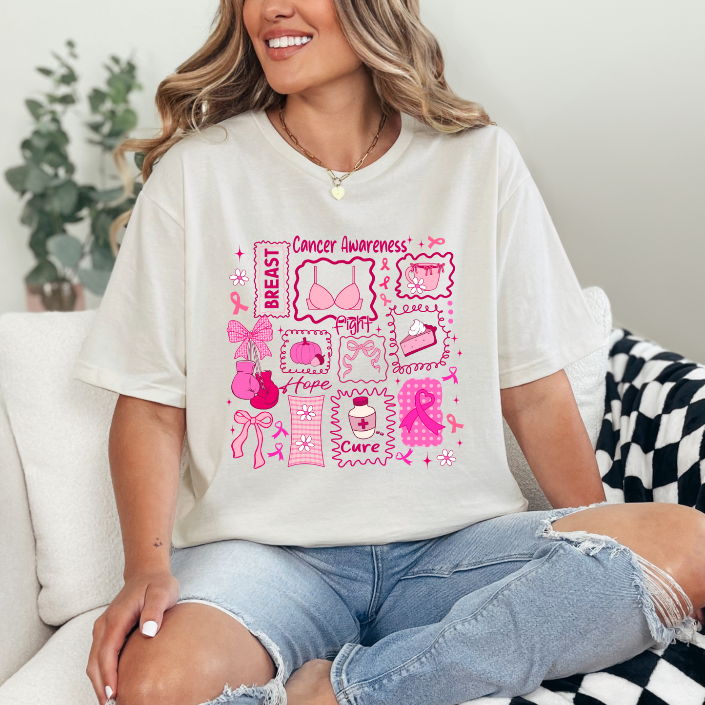 Cancer Awareness Tees + Crews