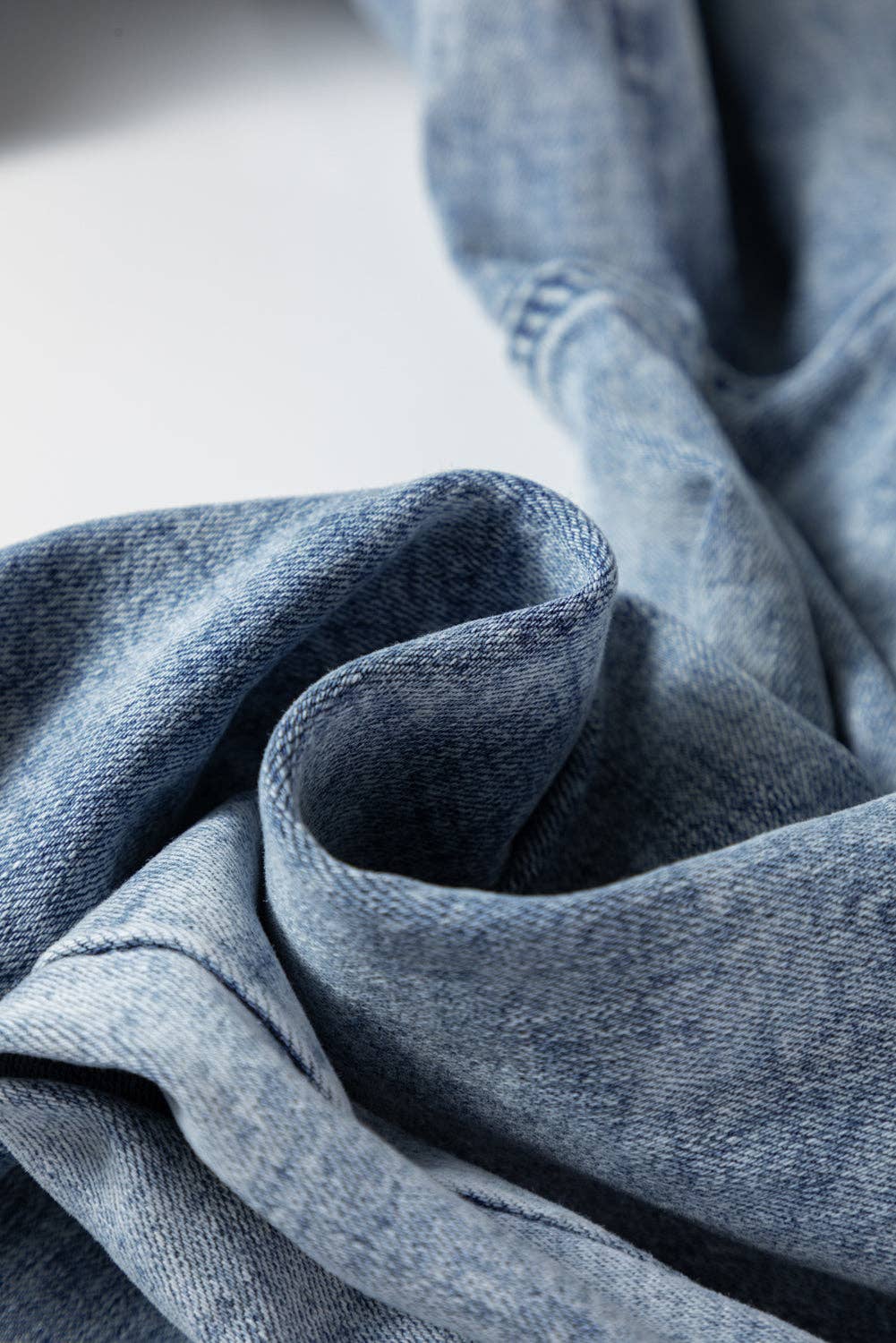 “Ashleigh Jeans” Drawstring High Waist Jeans