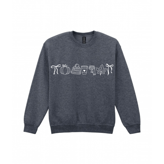 Fall Doodle Tees + Crews + Hoodie