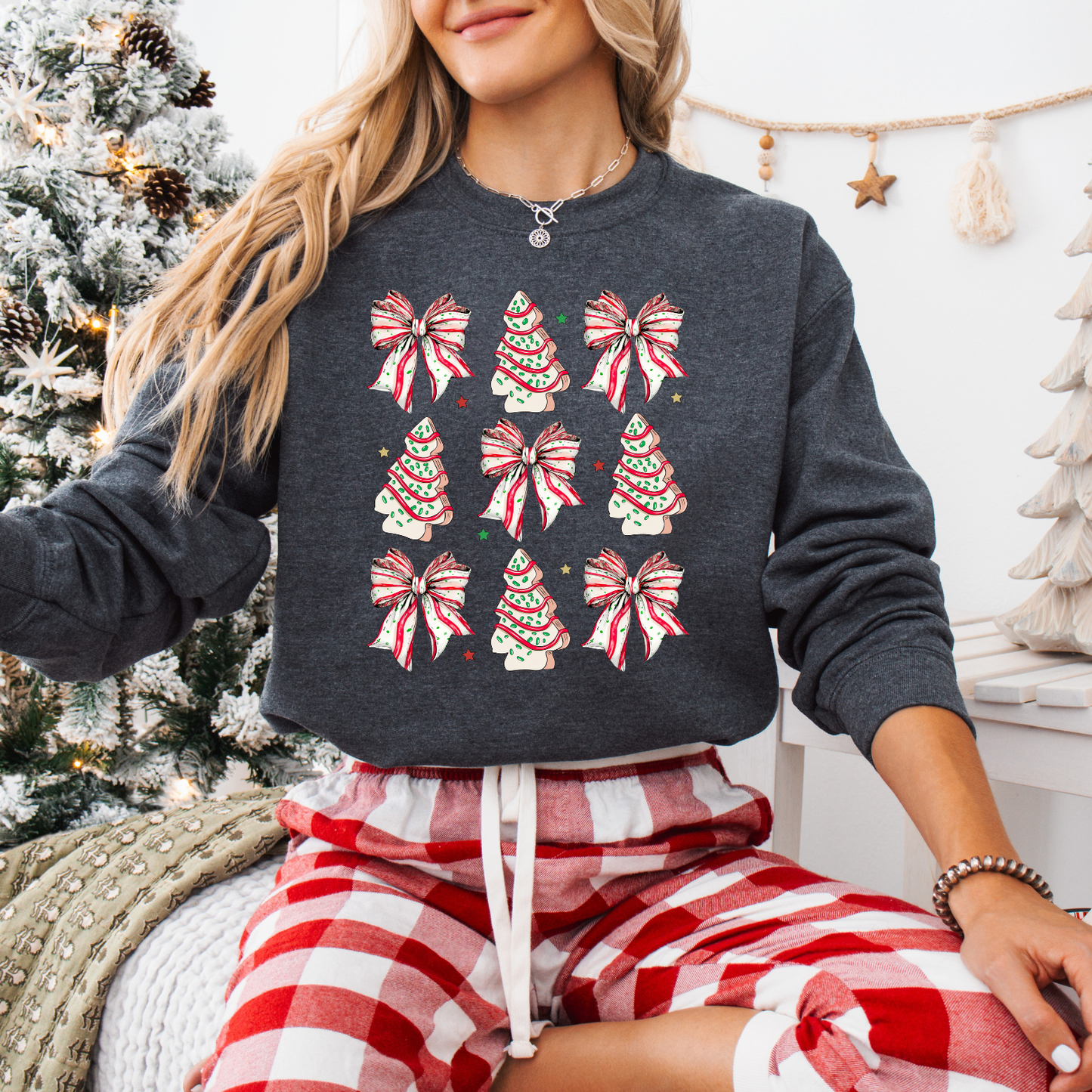 Christmas Food Trees + Bows