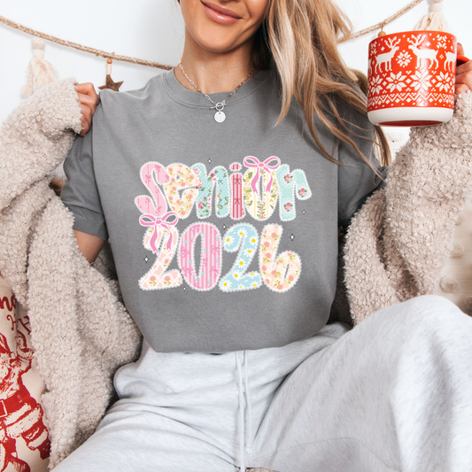 Pastel Senior 2026 Tees + Crews