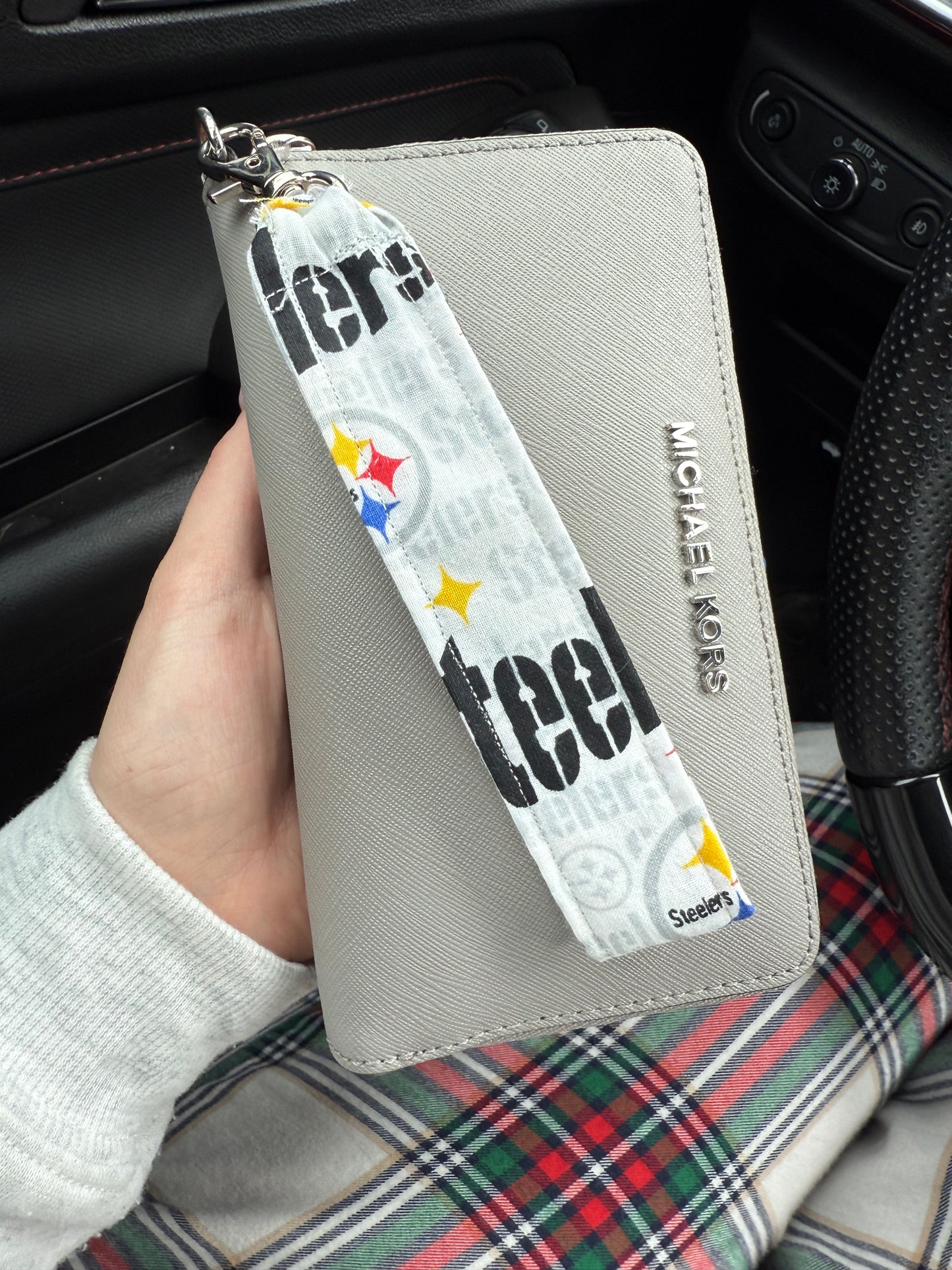 Steelers Keychain Wristlet