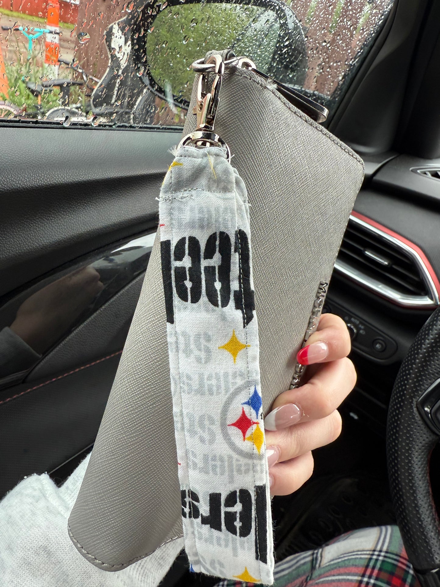 Steelers Keychain Wristlet